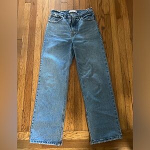 Abercrombie High Rise 90s relaxed jeans size 27